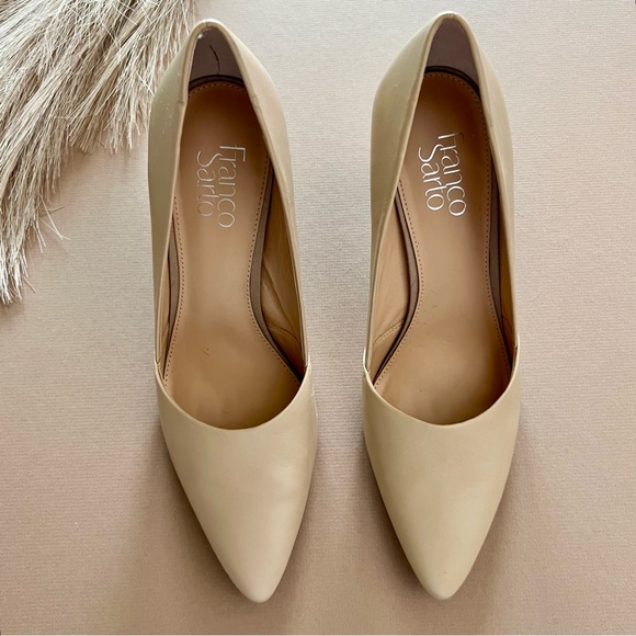 Franco Sarto Cream Pumps - Picture 2 of 10